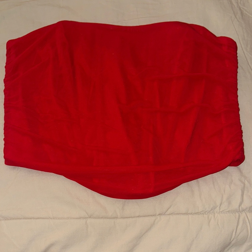 Vibrant Red Corset